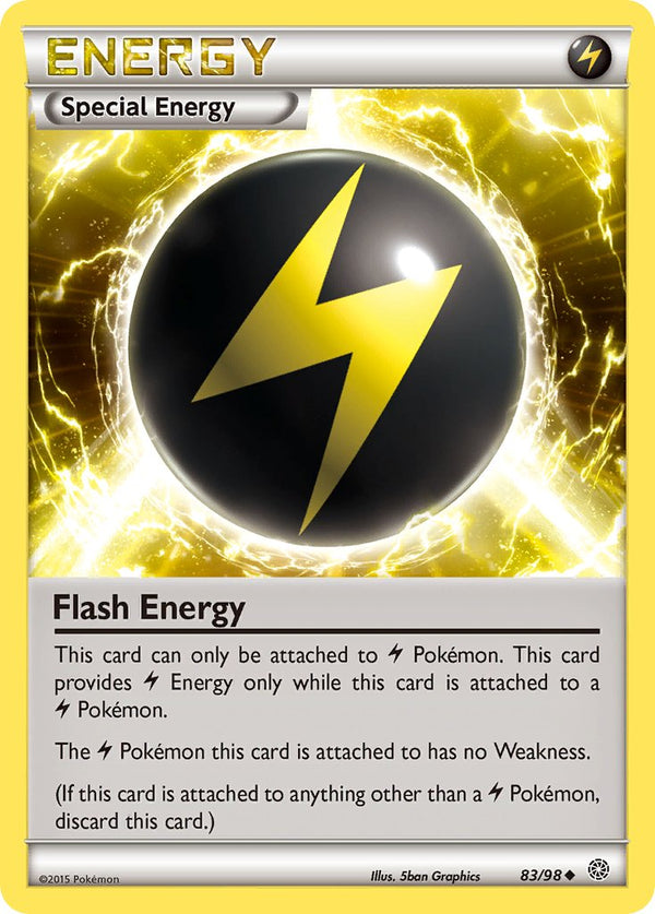 Flash Energy - 083/098 (AOR) Uncommon - Near Mint