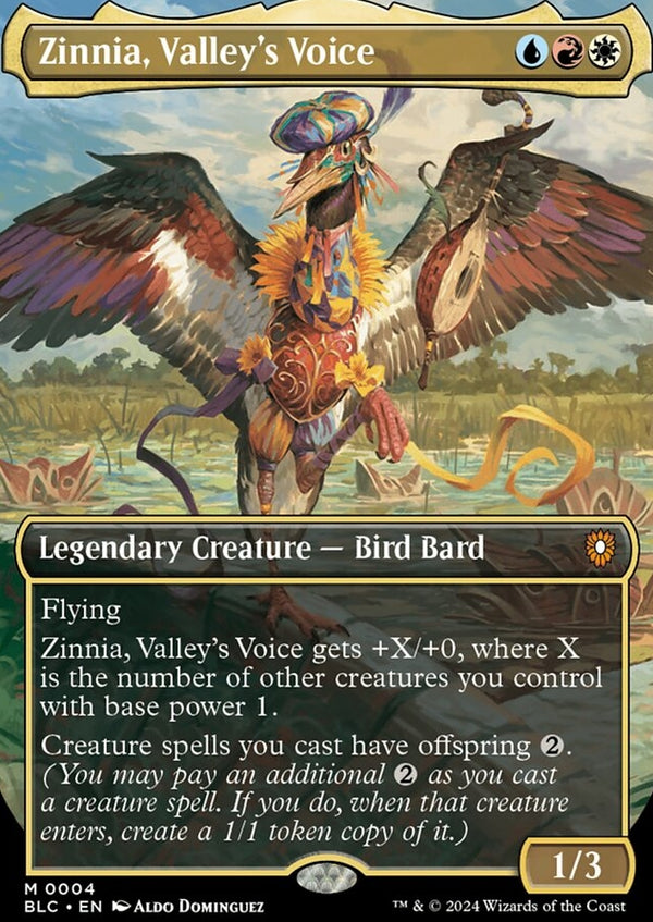 Zinnia, Valley's Voice [#0004 Commander] (BLC-M-FOIL)