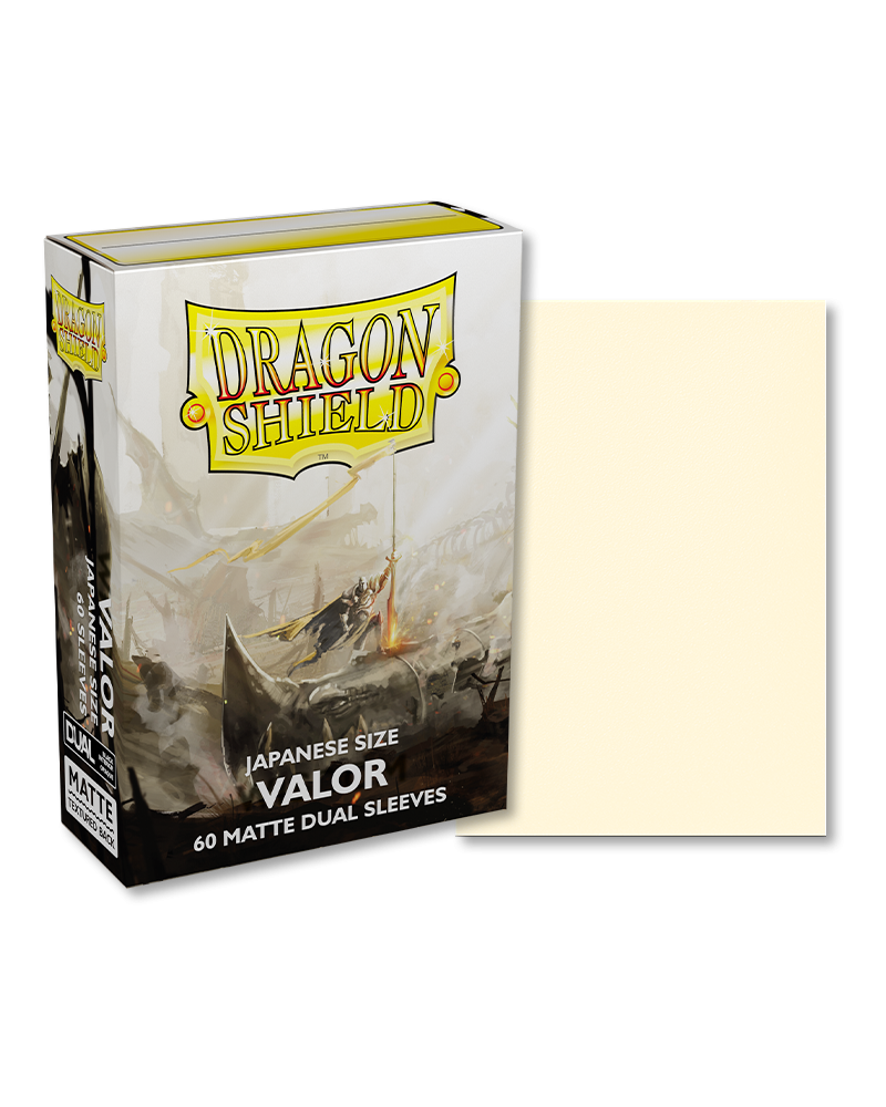 Dragon Shield: Mini - Matte Dual: Valor 60 Count