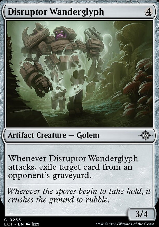 Disruptor Wanderglyph [#0253] (LCI-C)