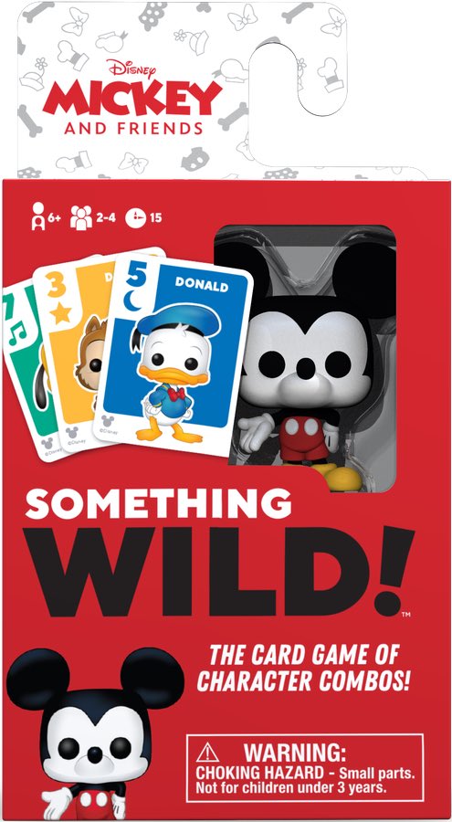 Something Wild Card Game: Mickey & Friends