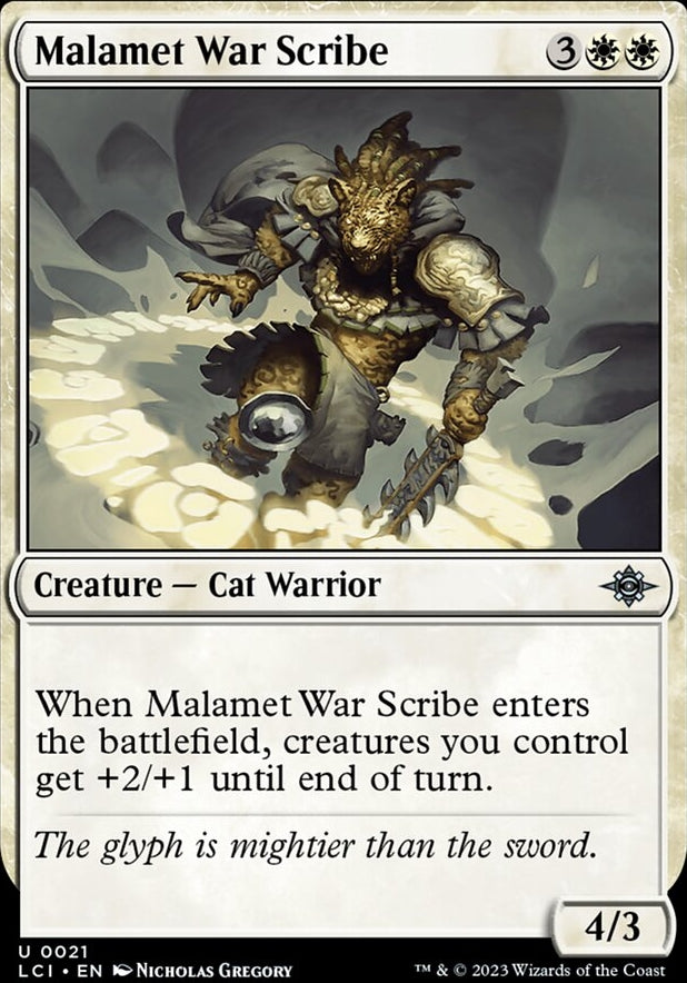 Malamet War Scribe [#0021] (LCI-U)