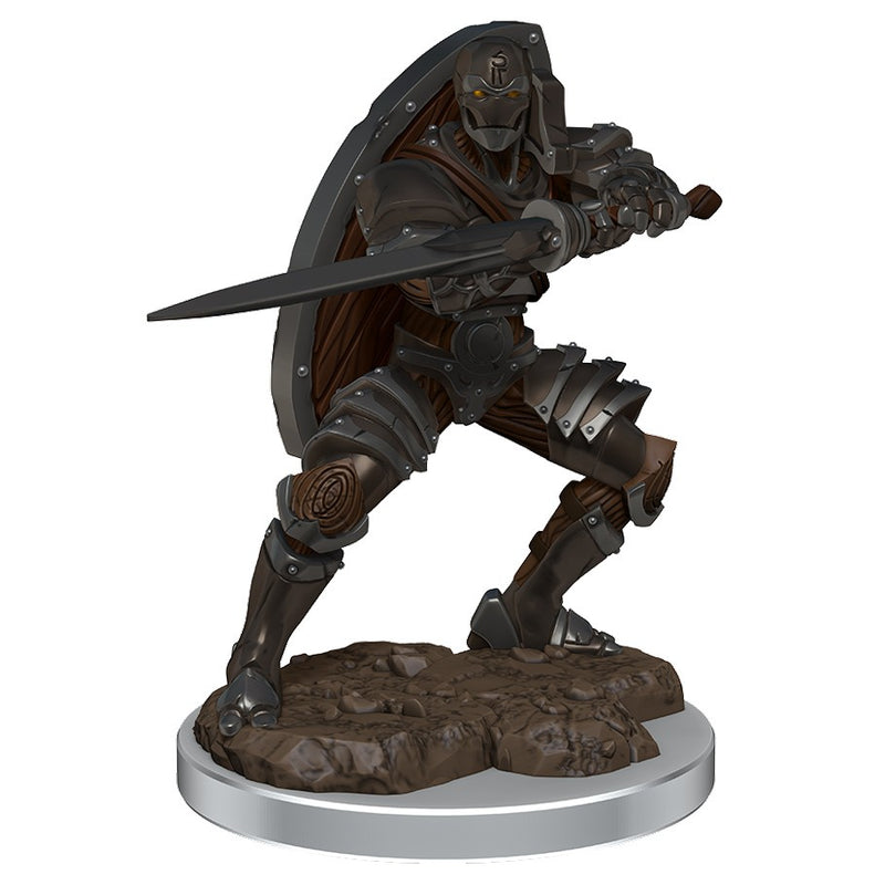 D&D Miniatures: Icons of the Realms - Premium Figure: Wave 07 - Male Warforged Fighter