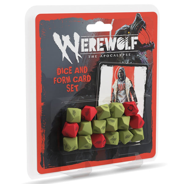 Werewolf: The Apocalypse 5th Edition - Dice and Foam Card Set
