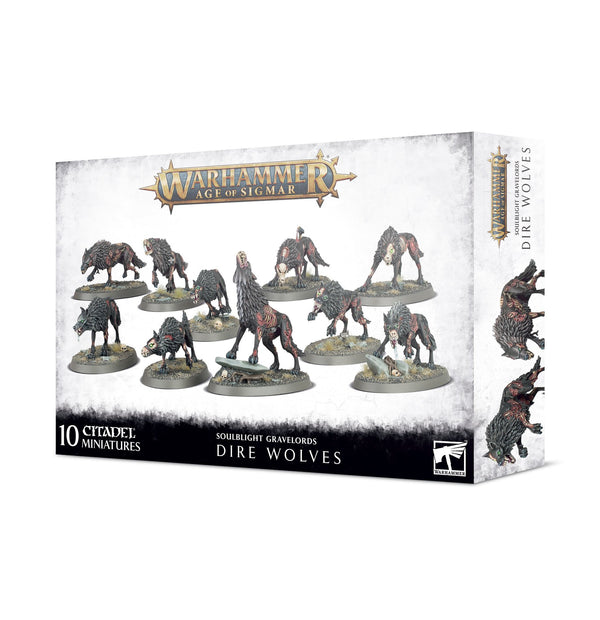 Age of Sigmar: Soulblight Gravelords - Dire Wolves