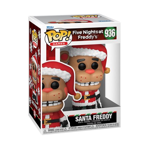 POP Figure: Five Nights at Freddy's Holiday #0936 – Santa Freddy