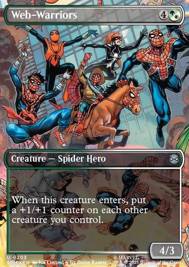 Web-Warriors [ #0203 Borderless ] (SPM-U)