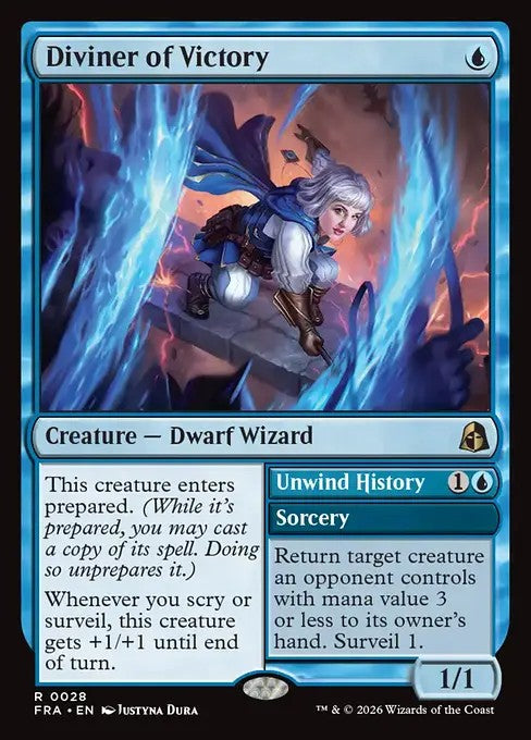 Diviner of Victory // Unwind History [ #0028 ] (FRA-R)
