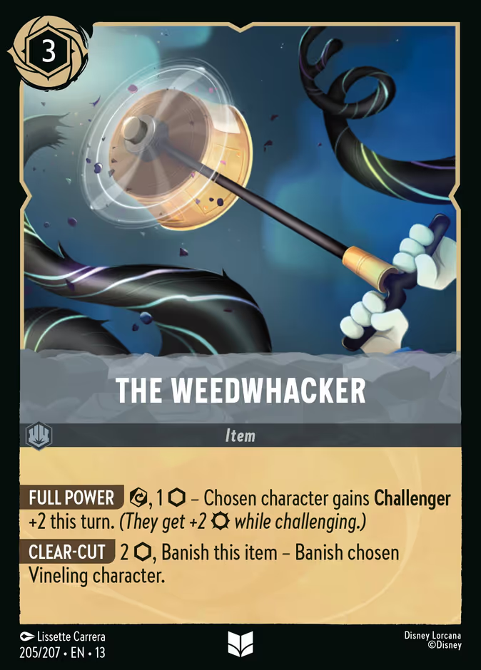 The Weedwhacker (205/204 - Attack of the Vine!) Uncommon