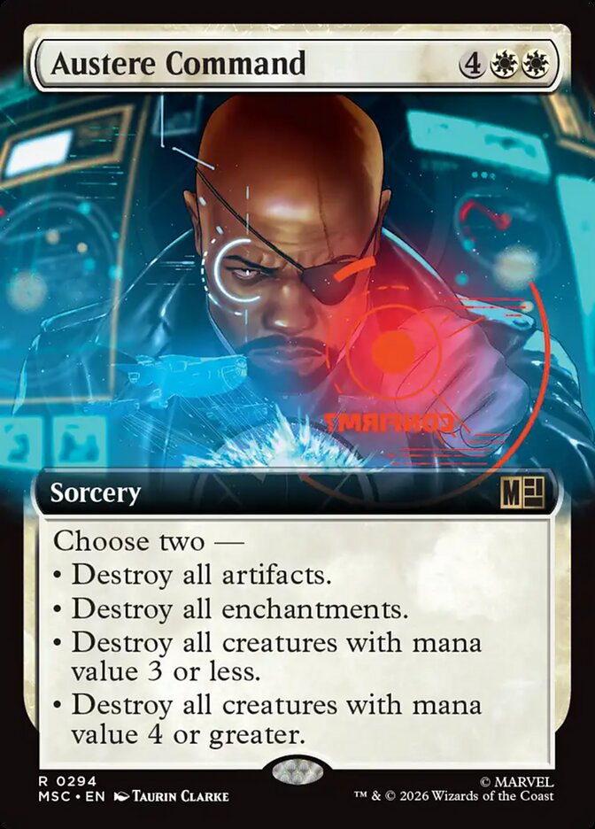 Austere Command [ #0294 Extended Art ] (MSC-R)