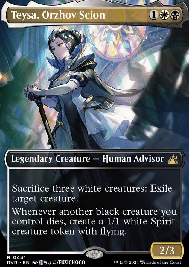 Teysa, Orzhov Scion [#0441 Borderless Anime] (RVR-R)