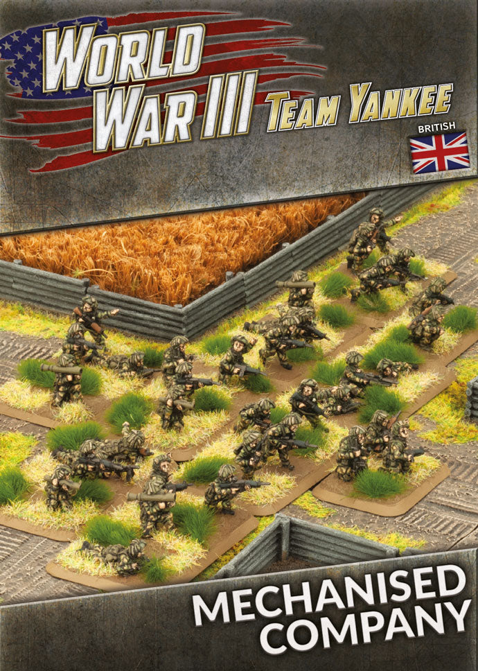 Flames of War: Team Yankee WW3: British (TBBX10) - Mechanised Company