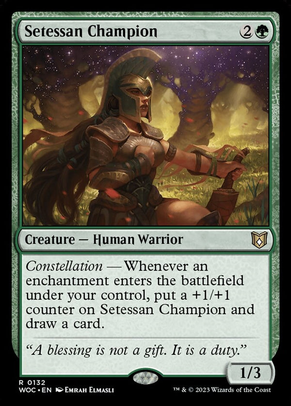 Setessan Champion [#0132 Reprints] (WOC-R)