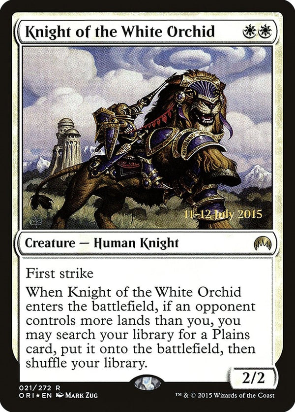 Knight of the White Orchid (ORI-R-PRE)