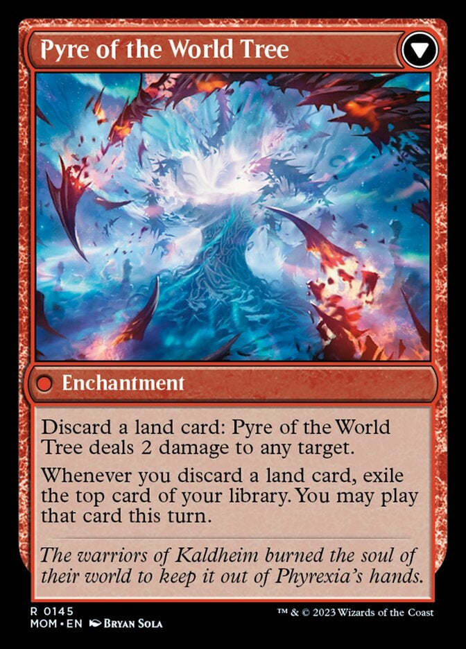 Invasion of Kaldheim // Pyre of the World Tree [#0145] (MOM-R)