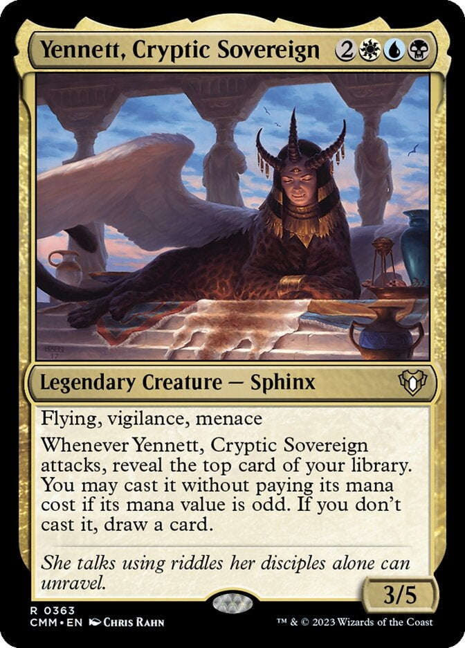 Yennett, Cryptic Sovereign [#0363] (CMM-R)