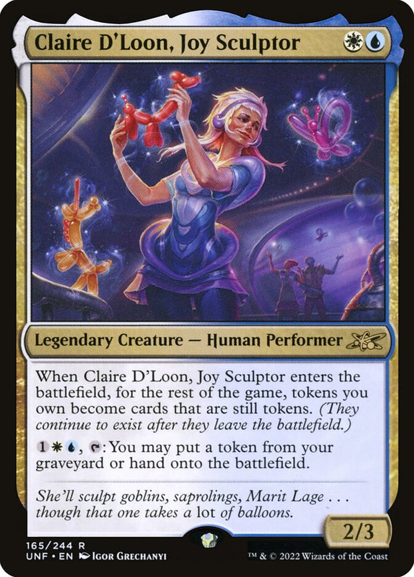 Claire D'Loon, Joy Sculptor (UNF-R-FOIL)