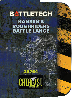 BattleTech: Miniature Force Pack - Hansens Roughriders: Battle Lance (Alliance Exclusive)