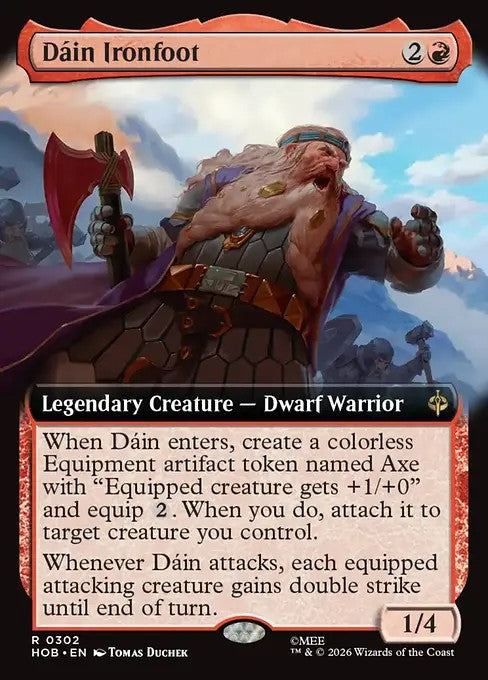 Dain Ironfoot [ #0302 Extended Art ] (HOB-R)
