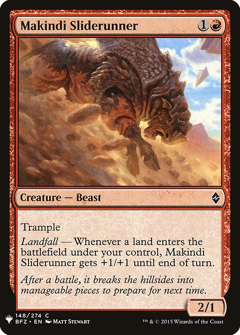 Makindi Sliderunner [Mystery Booster #1007] (BFZ-C)