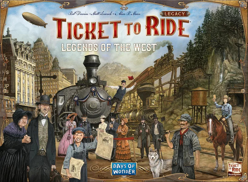 Ticket to Ride: Legacy - Legends of the West