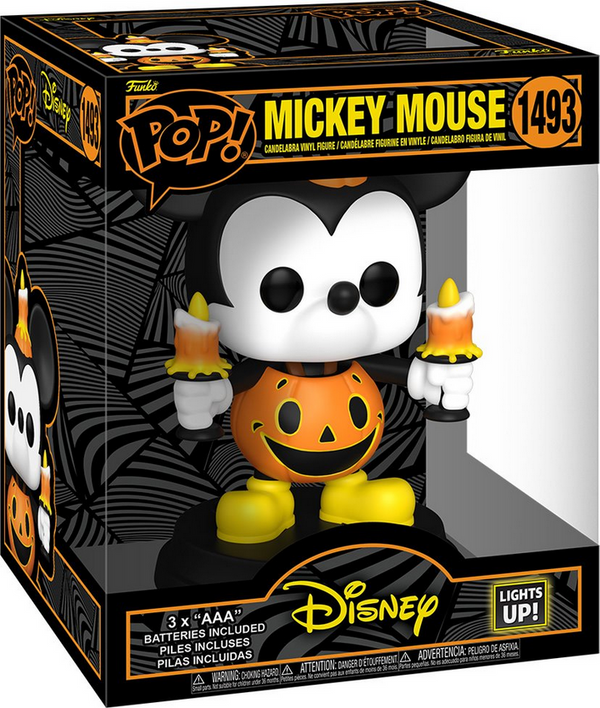 POP Figure: Mickey Mouse #1493- Mickey Mouse Halloween Light-Up