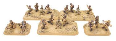 Flames of War: WWII: Italian (IT745) - Paracadutisti Mortar Platoon (Mid)