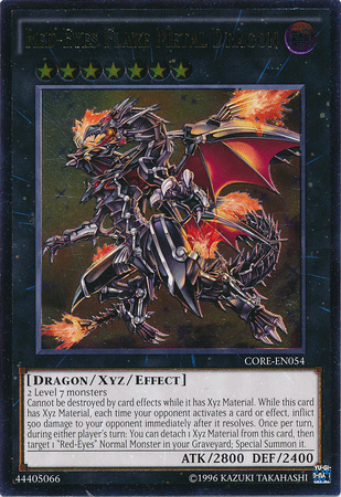 Red-Eyes Flare Metal Dragon (CORE-EN054) Ultimate Rare - Near Mint Unlimited