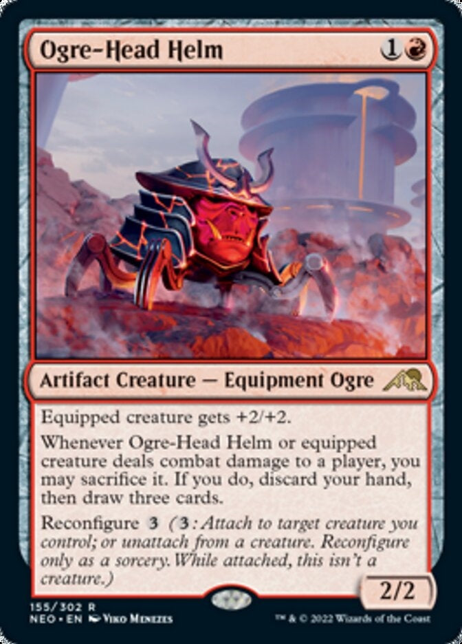 Ogre-Head Helm [ #155/302 ] (NEO-R)