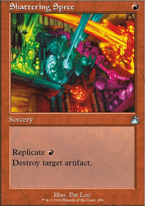 Shattering Spree [#0456 Retro Frame] (RVR-U)