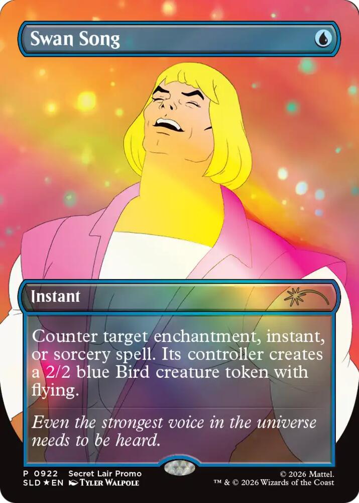 Swan Song [ #0922 ] (SLD-P) Foil Near Mint