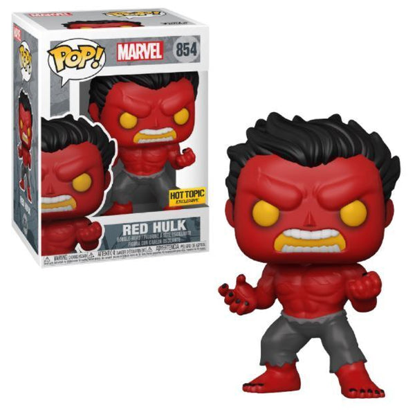 POP Figure: Marvel #0854 - Red Hulk (Hot Topic)