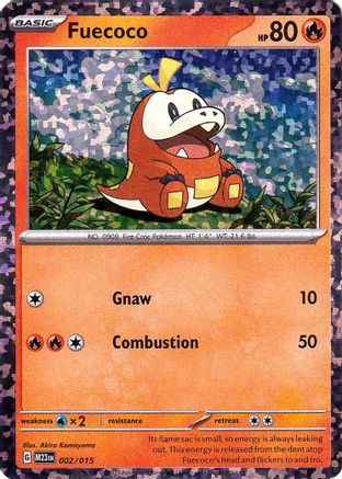 Fuecoco - 002/015 (M23) McDonald's Promos 2023