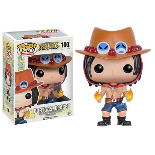 POP Figure: One Piece #0100 - Portgas D. Ace