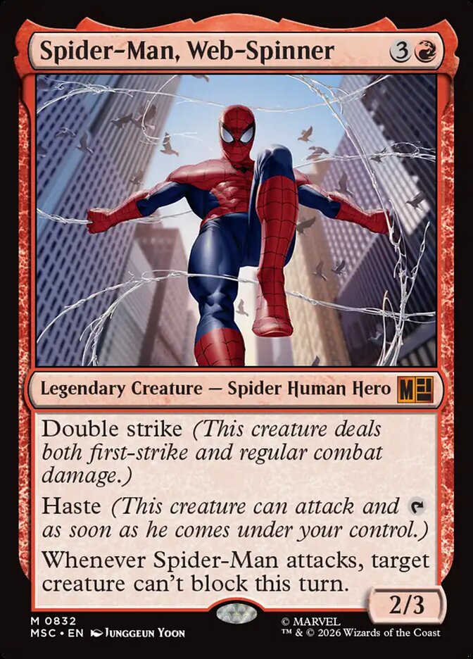 Spider-Man, Web-Spinner [ #0832 ] (MSC-M)