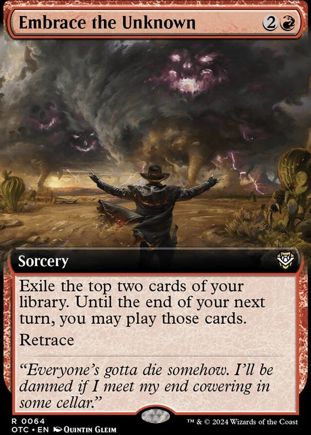 Embrace the Unknown [#0064 Extended Art] (OTC-R-FOIL)