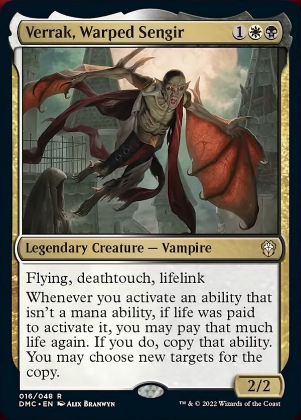 Verrak, Warped Sengir (DMC-R)