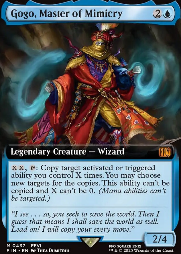 Gogo, Master of Mimicry [ #0437 Extended Art ] (FIN-M)