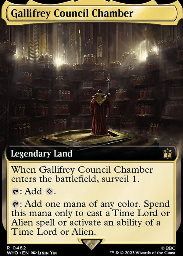 Gallifrey Council Chamber [#0462 Extended Art] (WHO-R)