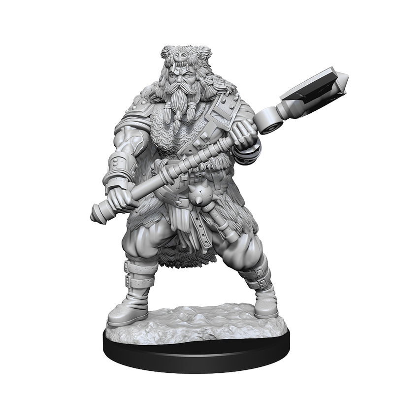 D&D: Nolzur's Marvelous Miniatures - Human Barbarian Male W14