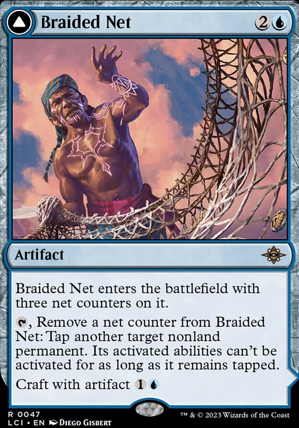 Braided Net // Braided Quipu [#0047] (LCI-R)