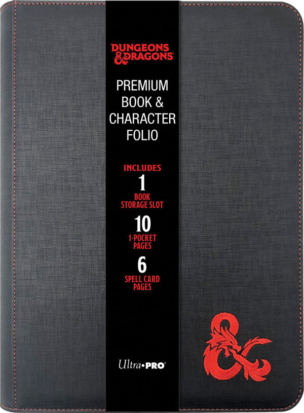 Ultra-PRO: Premium Zippered Book and Character Folio - D&D