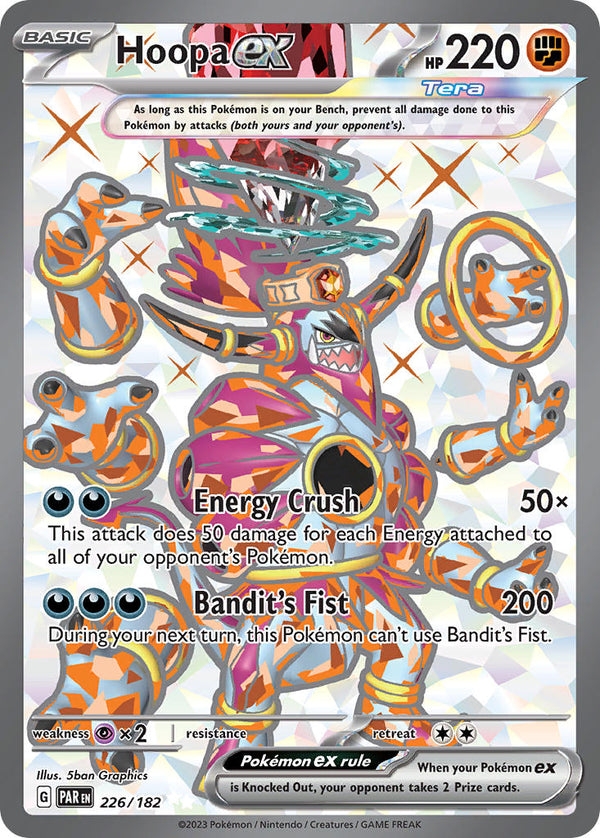 Hoopa ex - 226/182 (PAR) Ultra Rare - Near Mint Holofoil