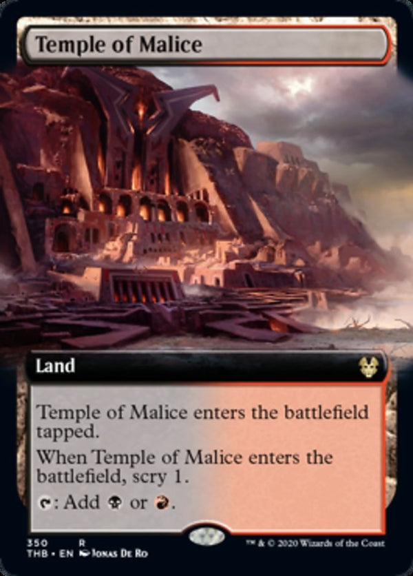 Temple of Malice [#350 Extended Art] (THB-R)