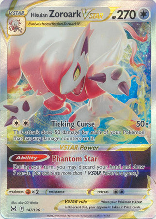 Hisuian Zoroark VSTAR (147/196)