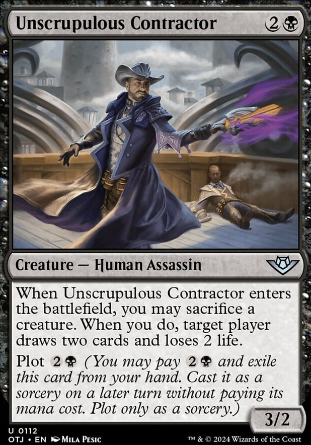 Unscrupulous Contractor [#0112] (OTJ-U-FOIL)
