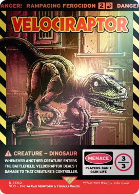 MTG: Secret Lair x Jurassic World: Life Breaks Free Foil Edition