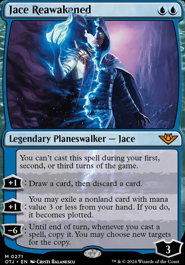Jace Reawakened [#0271] (OTJ-M-FOIL)