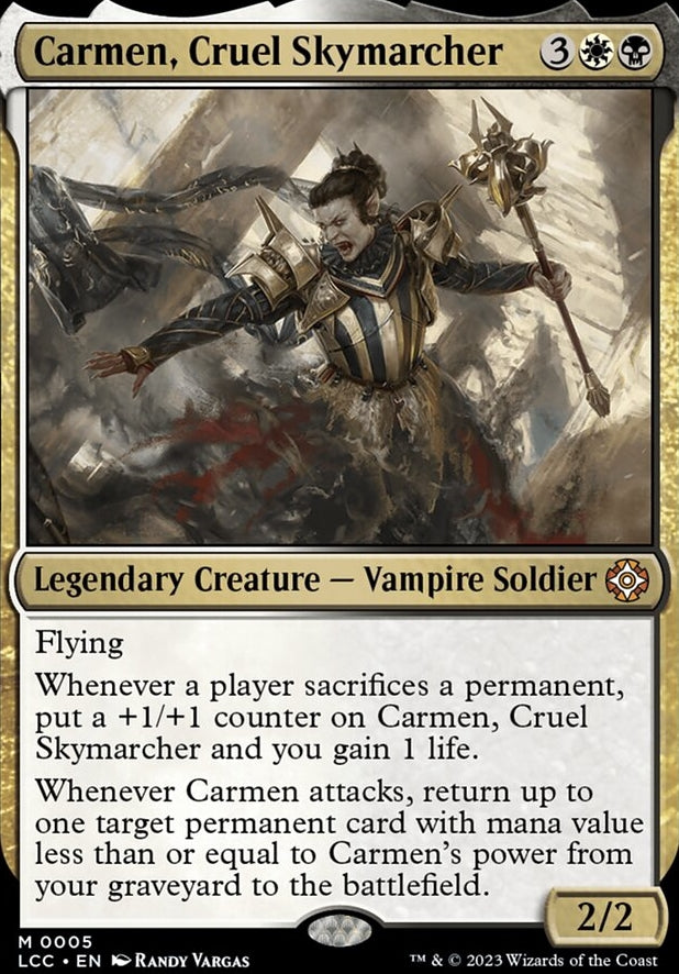 Carmen, Cruel Skymarcher [