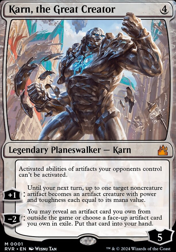Karn, the Great Creator [#0001] (RVR-M)